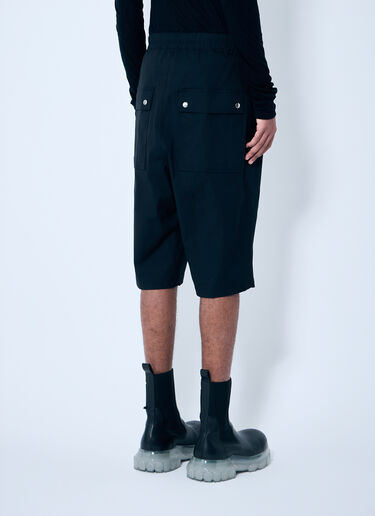 Rick Owens Bela Cargo Shorts Black ric0159021