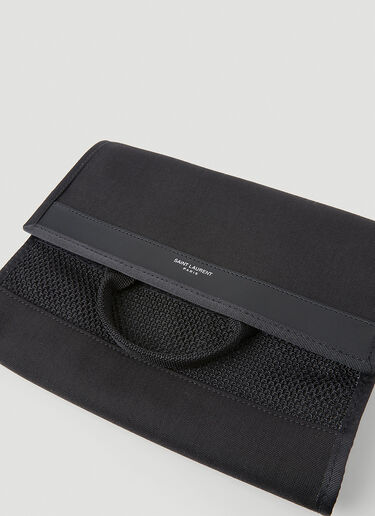 Saint Laurent City 翻盖斜挎包 黑 sla0149061