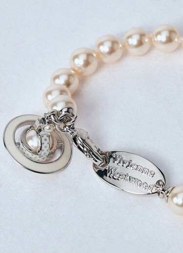 Vivienne Westwood Simonetta Pearl Bracelet Silver vvw0360003