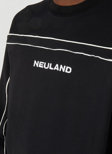 GmbH Neuland Embroidered Sweatshirt Black gmb0348011