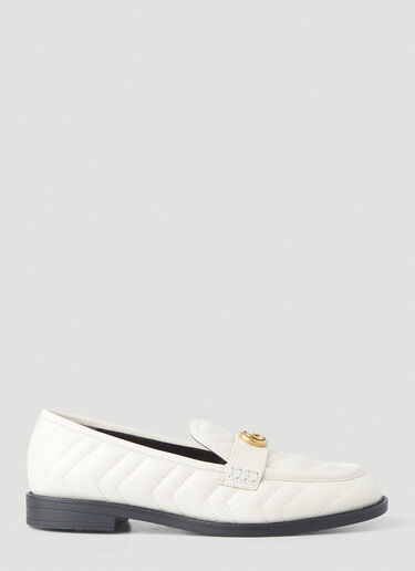 Gucci Marmont Matelassé Loafers White guc0247121