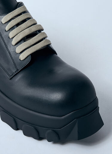 Rick Owens Bozo Tractor Lace-Up Shoes Black ric0159053