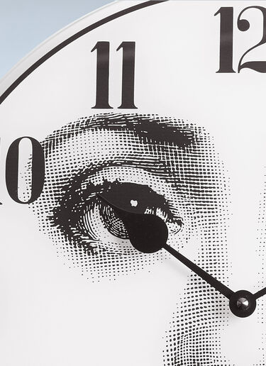 Fornasetti Viso Wall Clock White wps0691815