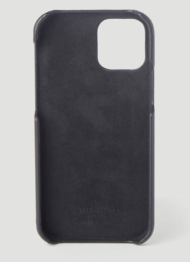 Valentino VLTN iPhone 12 Case Black val0145042