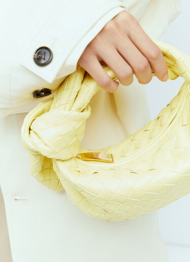 Bottega Veneta  迷你 Jodie 手提包 黄色 bov0256016