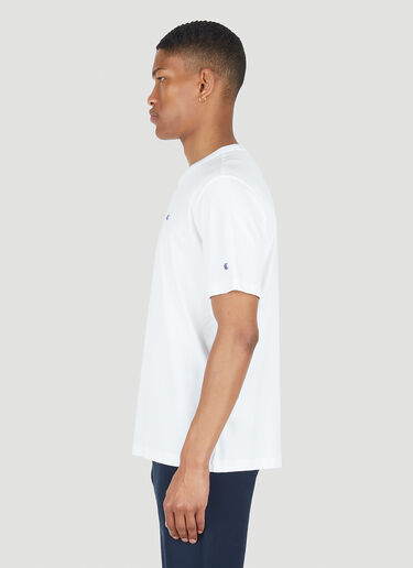 Champion Athletic Jersey Combed T-Shirt  White cha0148010