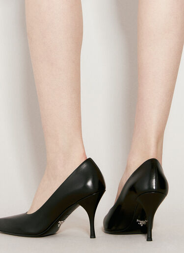 Prada Leather Pumps Black pra0256055