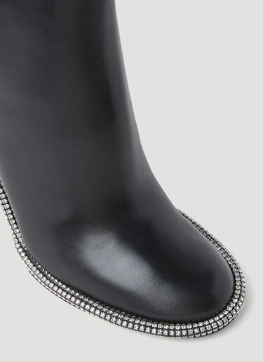 Alexander Wang 키라 가죽 앵클 부츠 블랙 awg0254019