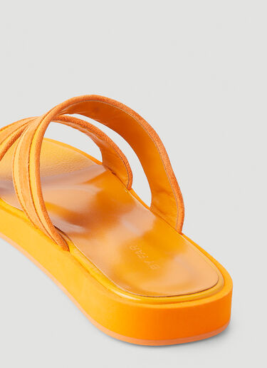 BY FAR Easy Sandals Orange byf0247035