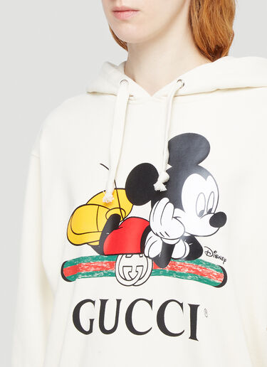 Gucci X Disney Hooded Sweatshirt White guc0241040