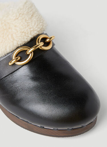Toff 15 Clogs Saint Laurent Toff 15 Clogs Black sla0349001