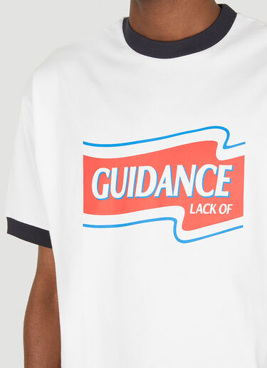 Lack of Guidance Jamie T-Shirt White log0148009