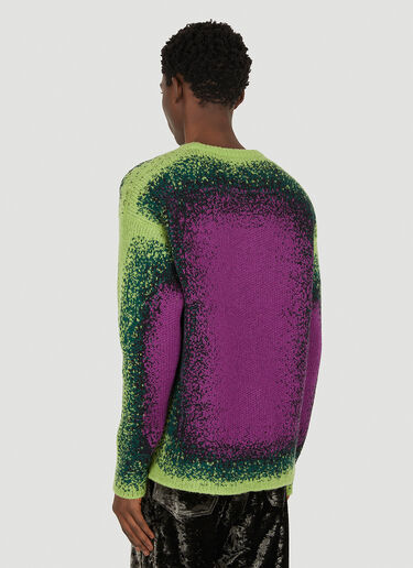 Y/Project Gradient Knit Sweater Green ypr0349002