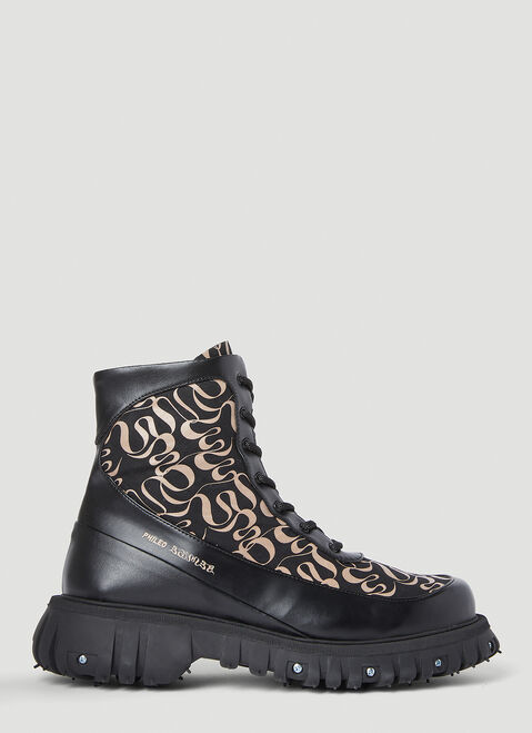 Walter Van Beirendonck Timanfaya Boots Black wlt0154018