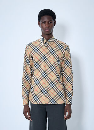 Homme Plissé Issey Miyake Check Shirt Black hmp0160010