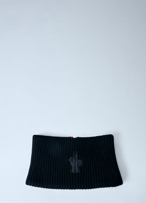 Moncler Grenoble Ribbed Knit Headband Black mog0265012