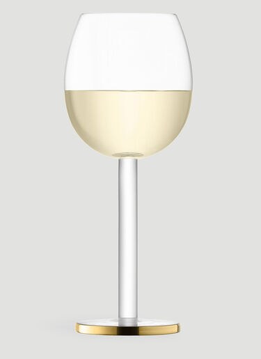 LSA International Set of Two Luca Wine Glasses Gold wps0670210
