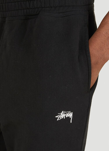 Stock Logo Track Pants Stüssy Stock Logo Track Pants Black sts0347009