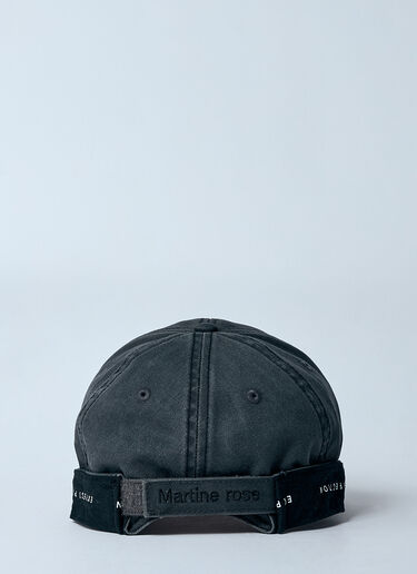 Martine Rose Roll Back Baseball Cap Grey mtr0159020
