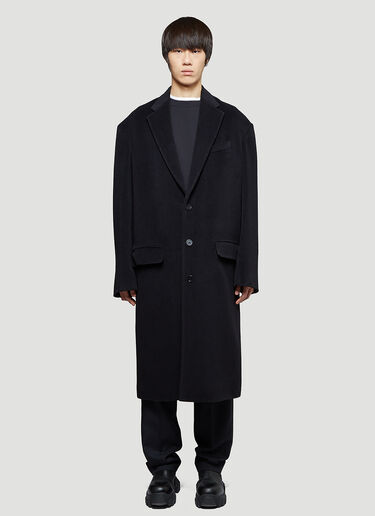 Balenciaga Boxy Coat Black bal0143001