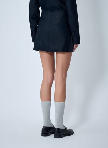 Night Mini Skirt OUR LEGACY Night Mini Skirt Black our0262004