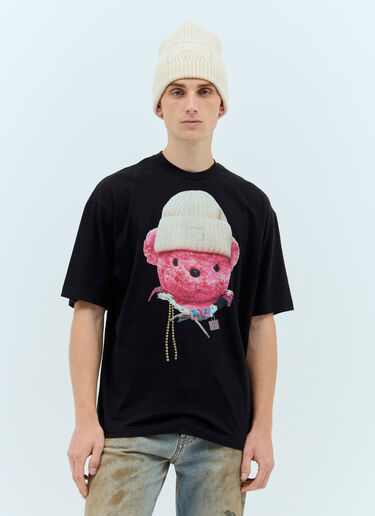 Graphic Print T-Shirt Acne Studios Graphic Print T-Shirt Black acn0157002