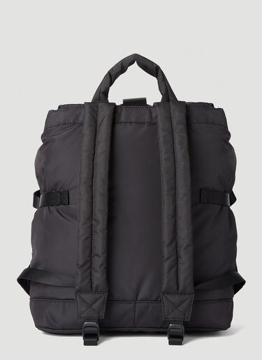 GANNI Tech Backpack Black gan0252045