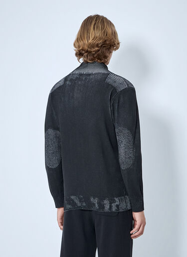 LN-CC® - Bott: Zip-Up Drivers Knit Cardigan - Grey Bott Zip-Up Drivers Knit Cardigan Grey bot0165004