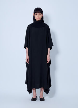 Yohji Yamamoto Knit Combi Kimono Coat Black yoy0263016