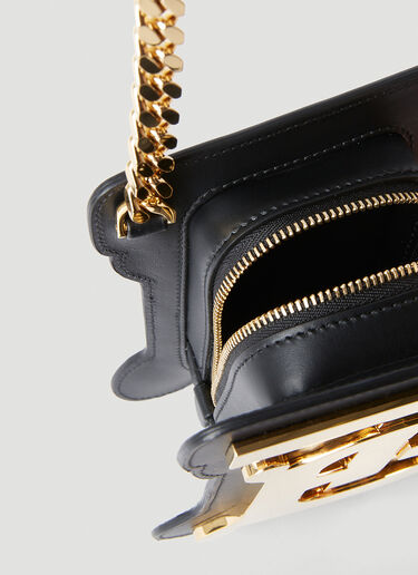 TB Pouch Chain Wallet Burberry TB Pouch Chain Wallet Black bur0252046