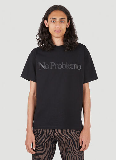 Aries No Problemo T-셔츠 블랙 ari0146003