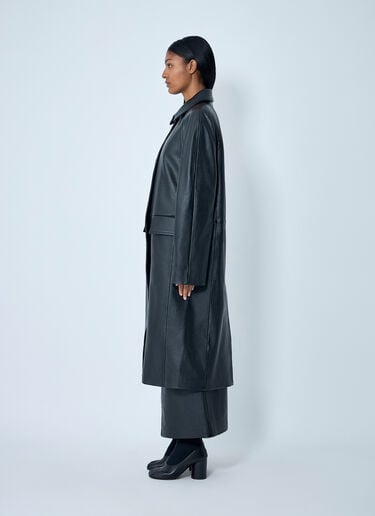Leather Coat TOTEME Leather Coat Black tot0263049