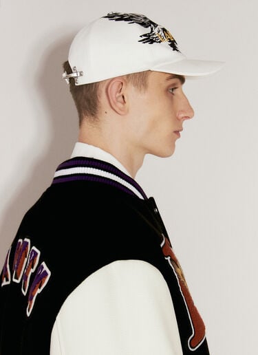 Lanvin x Future 刺绣徽标棒球帽 白色 lvf0157013