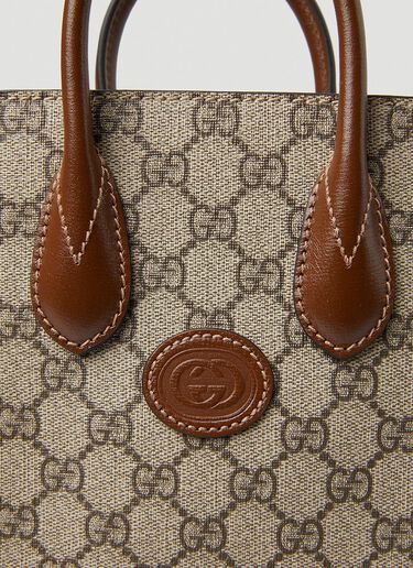 Gucci GG Supreme Mini Crossbody Bag Brown guc0150223