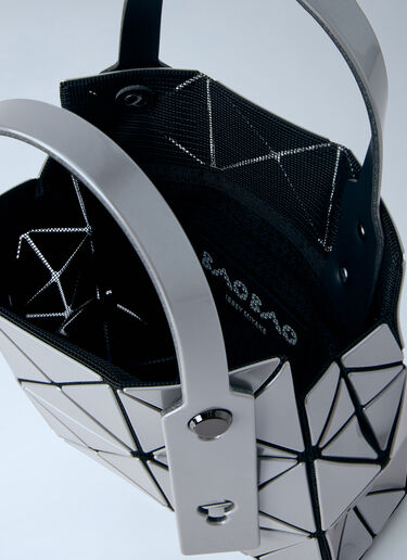 Bao Bao Issey Miyake Mini Carat Handbag Grey bao0364012