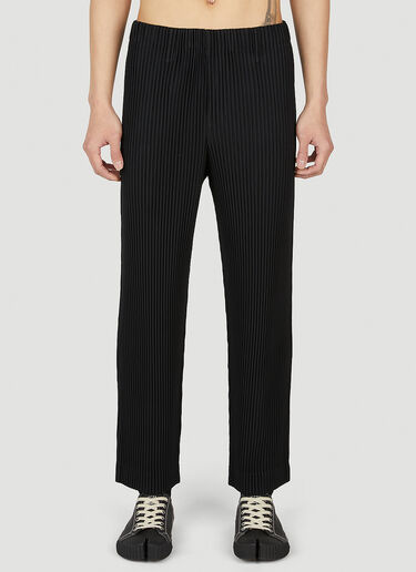Homme Plissé Issey Miyake 直筒裤 黑色 hmp0152005