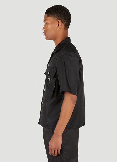 Prada Re-Nylonシャツ ブラック pra0152030