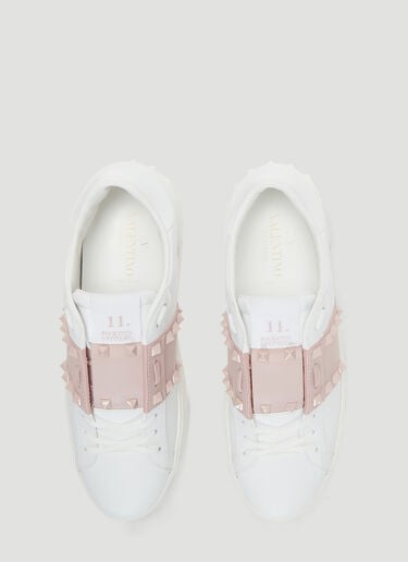 Valentino Rockstud Untitled Sneakers Pink val0236014