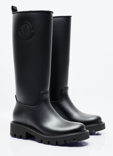 Moncler 킥스트림 하이 레인 부츠 블랙 mon0257002