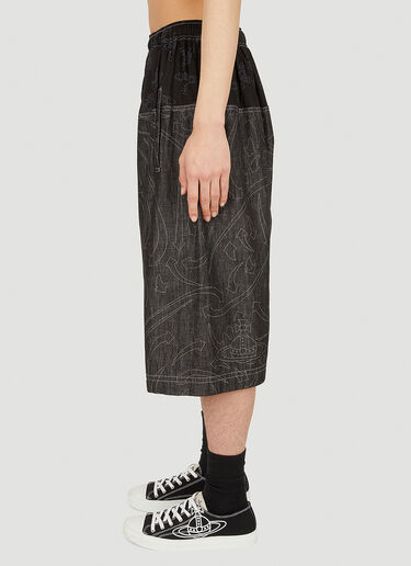 Vivienne Westwood クロップドカンフーショーツ ブラック vvw0151013