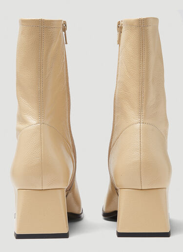 BY FAR Malik Ankle Boots Beige byf0246021