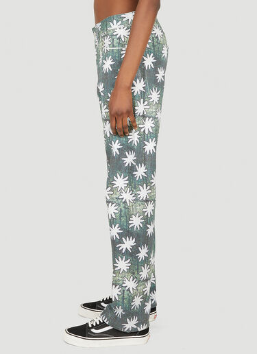 DRx x STEFAN MEIER x LN-CC Flower Jeans Green drs0350009