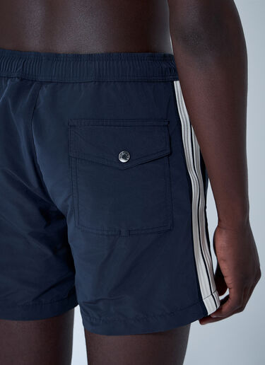 Moncler 로고 패치 스윔 쇼츠  네이비 mon0160014