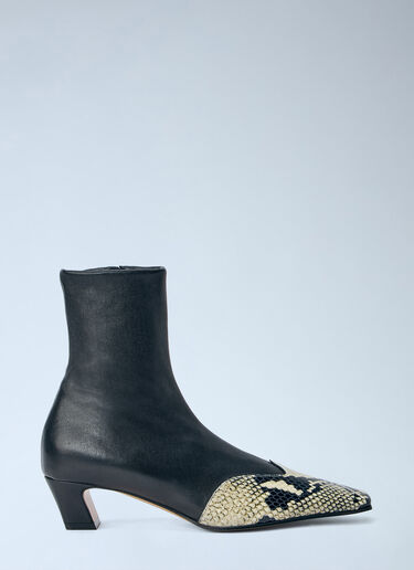 Khaite Nevada Ankle Stretch Boots Black kha0265035