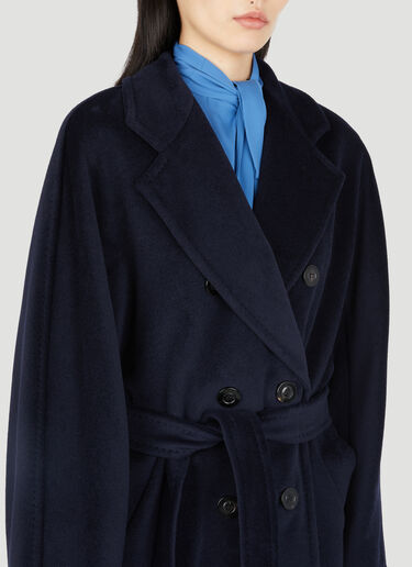 Max Mara Madame Coat Blue max0242011