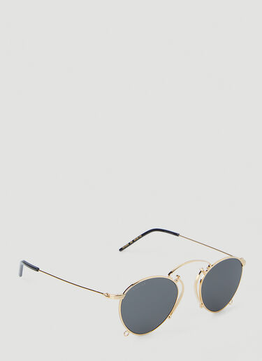 Gucci Pince-Nez Chained Sunglasses Gold guc0245259