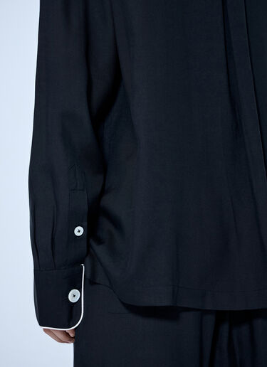 LN-CC® - Toteme: Piped Pj Top - Black Toteme Piped Pj Top Black tot0265011