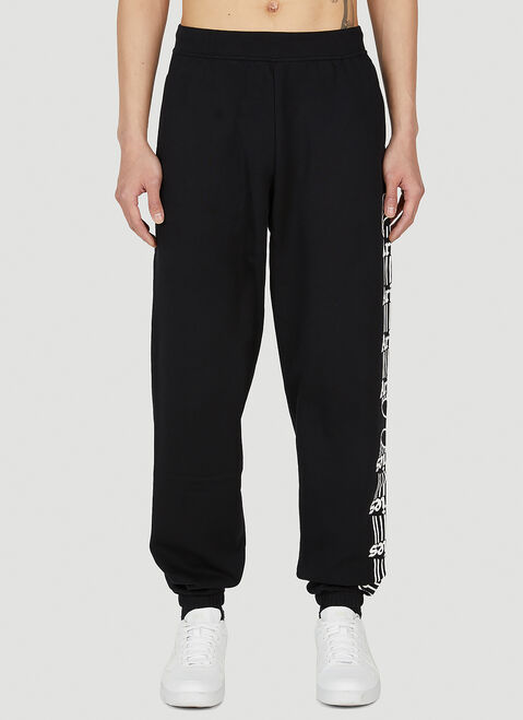 More Joy Column Track Pants Black mjy0347022