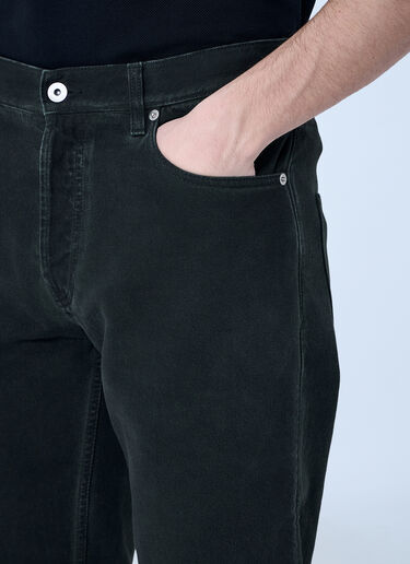 Burberry Logo Patch Jeans Black bur0159043