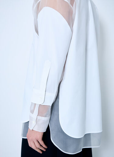 Jean Paul Gaultier Body Morphing Shirt White jpg0159005